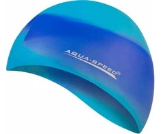 Plaukimo kepuraitė Aqua-Speed Bunt tęczowy kol. 81