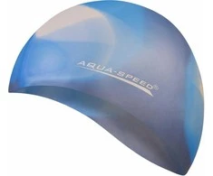 Plaukimo kepuraitė Aqua-Speed Bunt tęczowy kol. 88