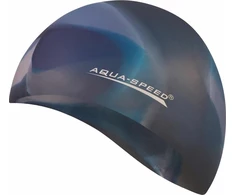 Plaukimo kepuraitė Aqua-Speed Bunt tęczowy kol. 84