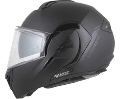 Atverčiamas motociklininko šalmas Cassida MultiFlip Solid BlackOut P/J