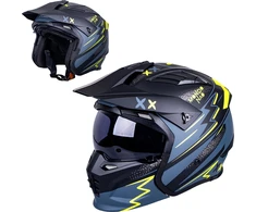 Atverčiamas motociklo šalmas W-TEC Badalone Graphic