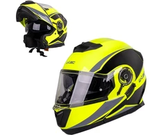 Atverčiamas motociklo šalmas W-TEC Banelmeda