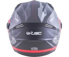 Atviro tipo šalmas W-TEC Barcela Vermella