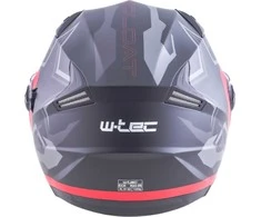 Atviro tipo šalmas W-TEC Barcela Vermella