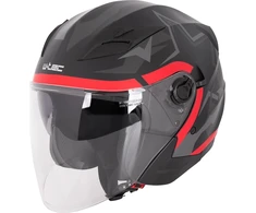 Atviro tipo šalmas W-TEC Barcela Vermella