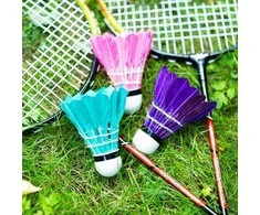 Badmintono plunksniukai Nils NBL6213, įvairiaspalviai, 3 vnt.