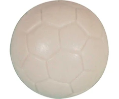 Balti stalo futbolo kamuoliukai Buffalo 36 mm, 6 vnt.