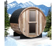 Barrel Sauna inSPORTline Viduor 300 – Cedar Wood