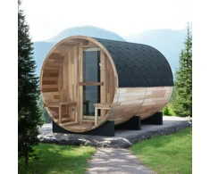 Barrel Sauna inSPORTline Viduor 600 – Cedar Wood