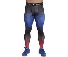 Bas Black Bas Juodas Men’s Sports Leggings BAS Juodas Quantum