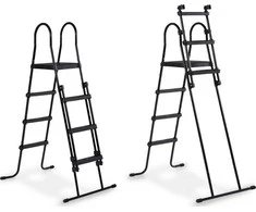 EXIT medinis baseinas 540x250x122 cm su filtravimo siurbliu, rudas