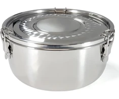 BasicNature Food Container', stainless steel