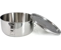 BasicNature Food Container', stainless steel