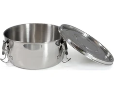 BasicNature Food Container', stainless steel