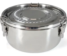 BasicNature Food Container', stainless steel