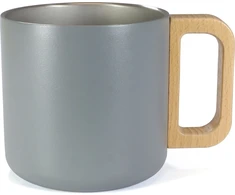 BasicNature Nerūdijantis plienas thermo mug 'Rustico'