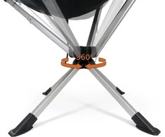 Kelioninė kėdė BasicNature Travelchair Relax 360