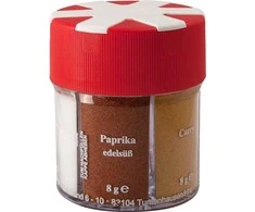 Max Fuchs Basicnature "Trek 'n Eat Spice Shaker" 6 prieskoniai 70 g