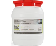 Statinė BasicNature Wide Mouth 6.4L, balta