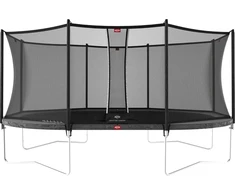 Batutas BERG Grand Favorit Regular 520 pilkas + apsauginis tinklas Comfort