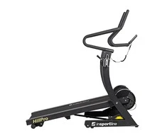 Bėgimo / ėjimo mechaninis takelis inSPORTline Hill Pro (įkalnė iki 13°/23,09%, iki 180kg)