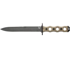 Benchmade 185BK-1 SOCP fiksuotos geležtės peilis, CPM-3V