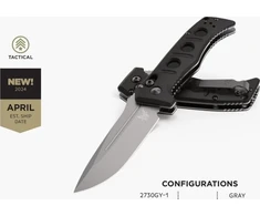 Benchmade 2730GY-1 Mini Auto Adamas, Juodas G10