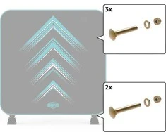 Berg AeroWall - Fasteners
