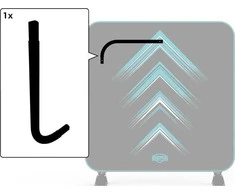Berg AeroWall - Frame Tube Bended L 2x2
