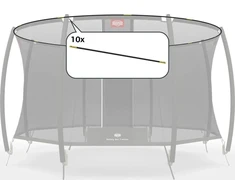 Berg Apsauginio tinklo T-series stovo vamzdžiai 330 (11 ft)