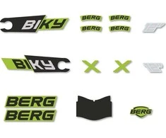 Berg Biky - Sticker set City Žalias