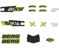 Berg Biky – lipdukų rinkinys Mini Žalias