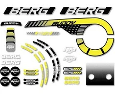 Berg Buddy 2.0 - Sticker set Cross