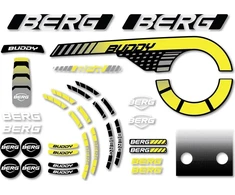 Berg Buddy 2.0 – lipdukų rinkinys Cross
