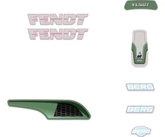 BERG Buddy 2.0 lipdukų rinkinys Fendt