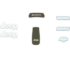 Berg Buddy 2.0 - Sticker set Jeep