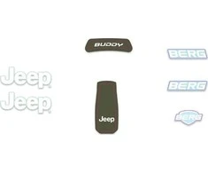 Berg Buddy 2.0 - Sticker set Jeep