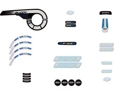 Berg Buddy 2.0 - Sticker set Mėlyna