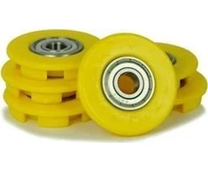 Berg Buddy – ratų dangteliai 12 mm, geltoni (6 vnt.)