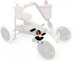 Berg Buzzy 2-in-1 - Crank shaft incl. pedals Retro Žalias