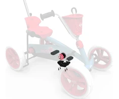Berg Buzzy 2-in-1 alkūninis velenas su pedalais Bloom