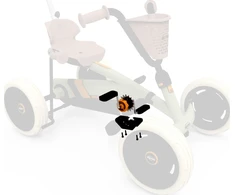 Berg Buzzy 2-in-1 alkūninis velenas su pedalais, Retro Žalias