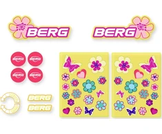 Berg Buzzy 2-in-1 - lipdukų rinkinys Bloom
