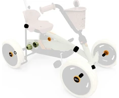 Berg Buzzy 2-in-1 - Plastic parts Retro Žalias