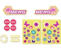 Berg Buzzy 2-in-1 - lipdukų rinkinys Bloom