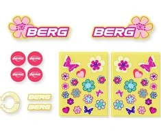 Berg Buzzy 2-in-1 - lipdukų rinkinys Bloom