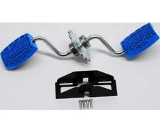 Berg Buzzy - Crank shaft incl. pedals mėlynas