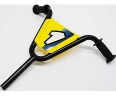 Berg Buzzy - Steering juodas incl. spoiler Geltona