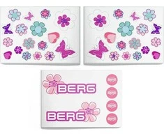 Berg Buzzy - Sticker set Bloom