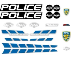 Berg Buzzy lipdukų rinkinys Police